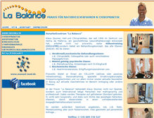 Tablet Screenshot of labalance.net